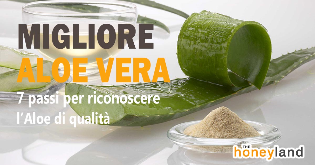 Migliore Aloe Vera da bere 7 passi per riconoscere l'Aloe di qualità